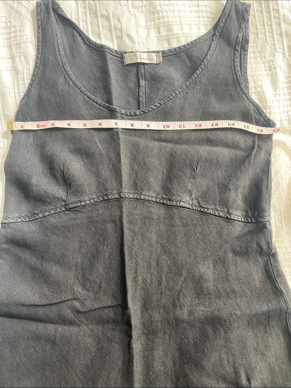cut loose Black Sleeveless Midi Tank Dress - Picture 3 of 4